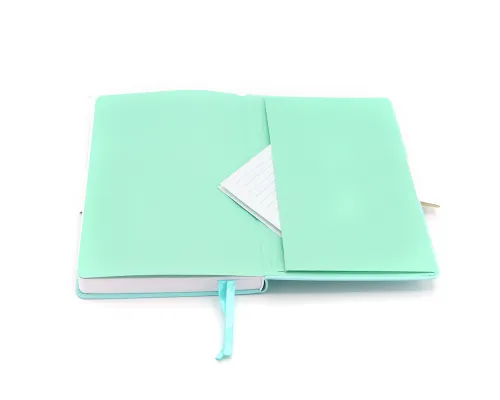 Блокнот A5 Veles в твёрдом переплёте, бирюзовый
