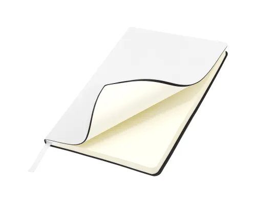 Ежедневник A5 недатированный Simflex в мягком переплёте, белый Ежедневник A5 недатированный Simflex в мягком переплёте, белый