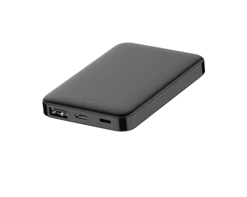 Внешний аккумулятор Fluffy, 5000 Mah, черный