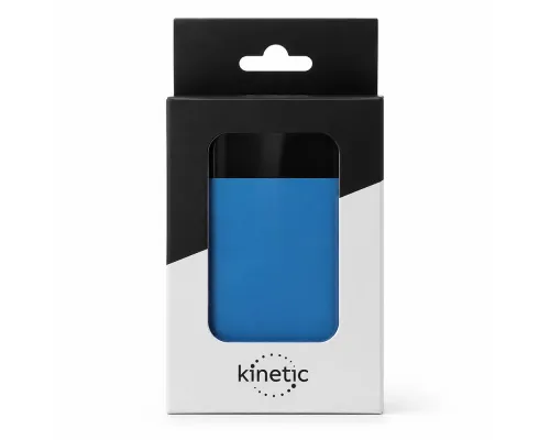 Внешний аккумулятор в металлическом корпусе Apria, 10000 mAh, синий