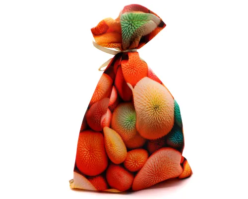 Мешочек подарочный Колорит с полноцветной печатью, размер M