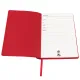 Ежедневник A5 недатированный Massimo в мягком переплёте, красный