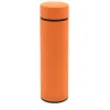 Термос Bronx софт-тач, оранжевого цвета