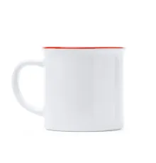 Керамическая кружка KUMBO, сублимация, Красный