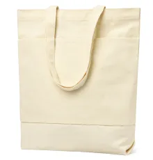 Сумка для покупок JETTA с карманами 325 г/м², натуральная