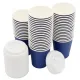 Набор бумажных стаканов с крышкой 8 унций (240 мл), 50 шт