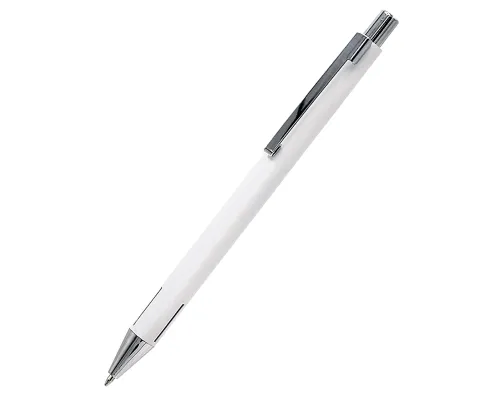 Ручка металлическая Elegant Soft софт-тач, белая