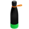 Термобутылка герметичная вакуумная Olivia To Go, чёрный/оранжевый/зеленый