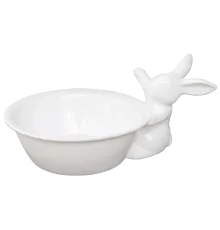 Мисочка с кроликом, 500 мл, Белый