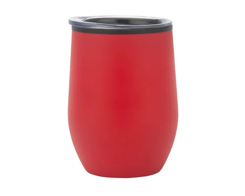 Термокружка Top, красный полуматовый