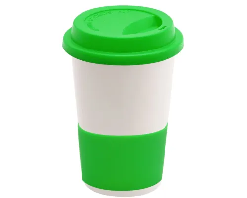 Кружка Magic To Go, белый/зеленый
