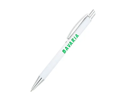 Ручка металлическая Bright, зеленая