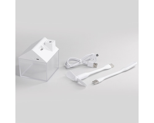 Светодиодный USB увлажнитель Home, белый Светодиодный USB увлажнитель Home, белый