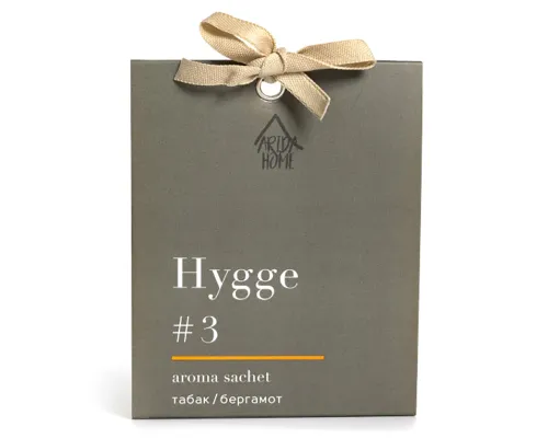 Аромасаше HYGGE #3 Табак/бергамот