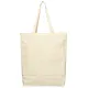Сумка для покупок JETTA с карманами 325 г/м², натуральная