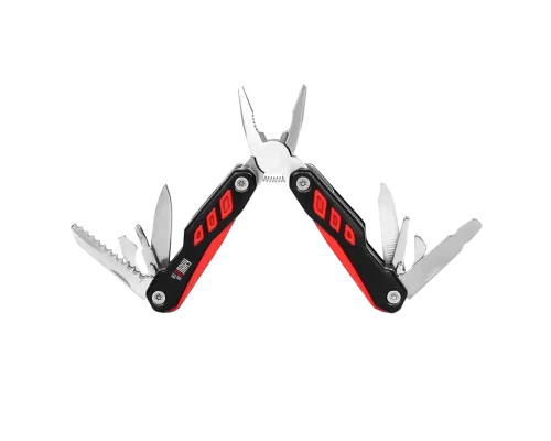 Мультитул Tundra 10 в 1, красный