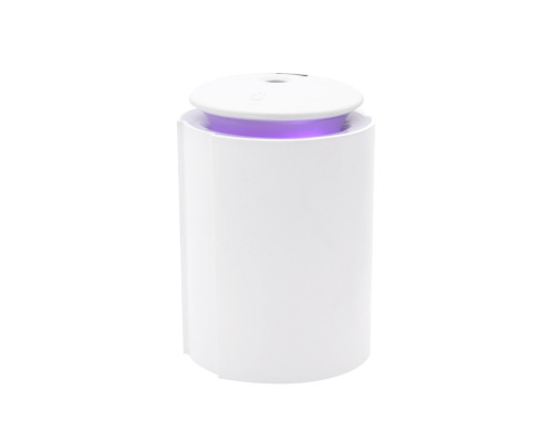 Светодиодный USB увлажнитель Foggy с подсветкой, белый Светодиодный USB увлажнитель Foggy с подсветкой, белый