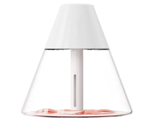 Светодиодный USB увлажнитель-аромадиффузор Cone, белый