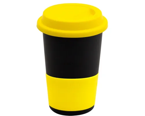 Кружка Magic To Go, черный/желтый
