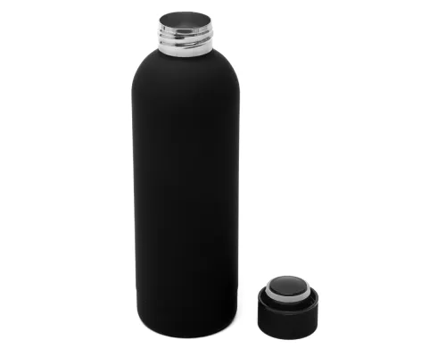 Термобутылка Perfecto софт-тач, черный