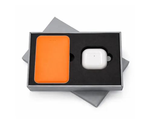 Подарочный набор Sound & Energy Duo, оранжевый