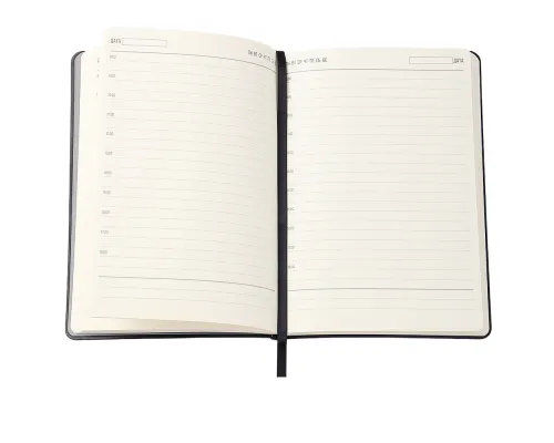 Ежедневник A5 недатированный Stefano в мягком переплёте, черный