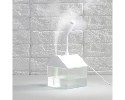 Светодиодный USB увлажнитель Home, белый Светодиодный USB увлажнитель Home, белый