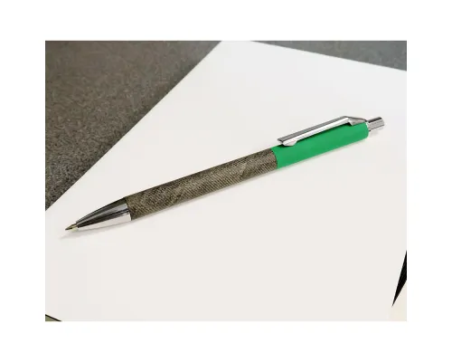Ручка металлическая Jennifer, тёмно-зелёная