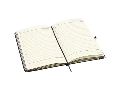 Ежедневник A5 недатированный Sir Lewis в твёрдом переплёте, белый кант