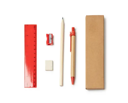 Набор LIZANA 5 предметов, Красный