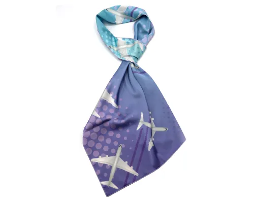 Французская косынка двухсторонняя Шарми, 35х70