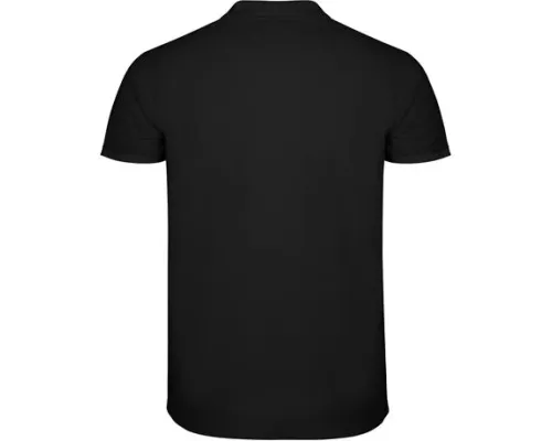 Футболка поло STAR мужская, ЧЕРНЫЙ 3XL