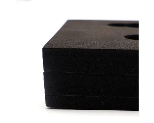 Ложемент ЭВАлюция-1 под заказ 3 слоя (5мм+10мм+10мм), чёрный