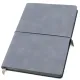 Ежедневник A5 недатированный Massimo в мягком переплёте, серый