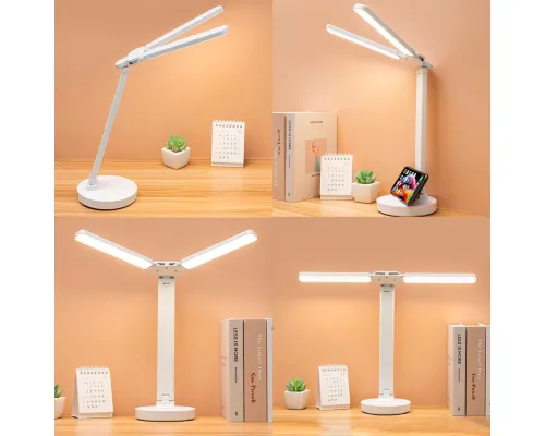 Настольная лампа c встроенной батареей Double