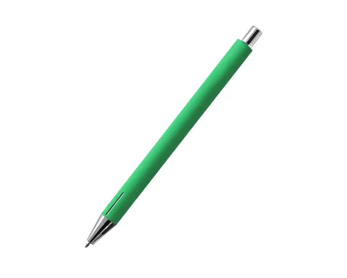 Ручка металлическая Elegant Soft софт-тач, зеленая