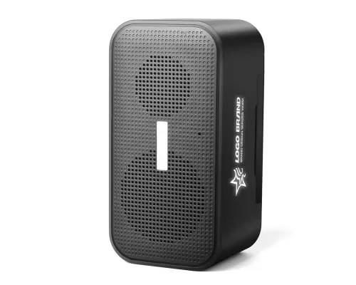 Беспроводная колонка Riffle с подсветкой гравировки, черный