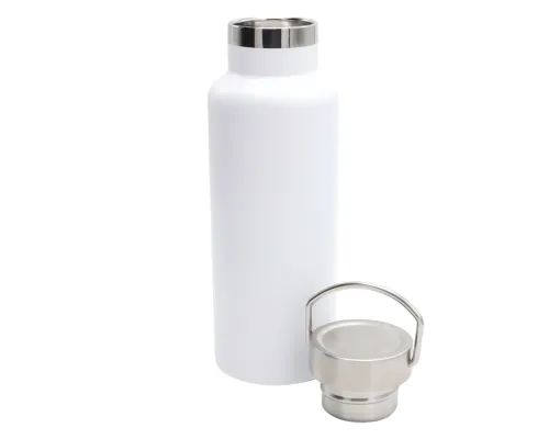 Термобутылка Sakura, белая