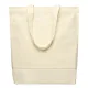 Сумка для покупок JETTA с карманами 325 г/м², натуральная