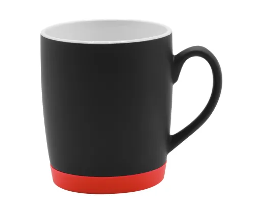 Кружка Make Me To Go, чёрная/красная