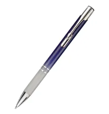 Ручка металлическая Britney градиент, тёмно-синий