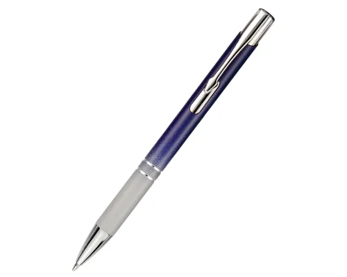 Ручка металлическая Britney градиент, тёмно-синий