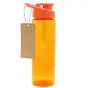 Пластиковая бутылка Ronny To Go с биркой, оранжевая