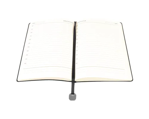 Ежедневник A5 недатированный Farfalla в мягком переплёте, черный