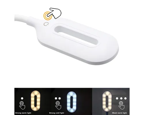 Настольная лампа с беспроводной зарядкой Duos