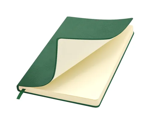 Ежедневник A5 недатированный Franco в мягком переплёте, бутылочно-зеленый