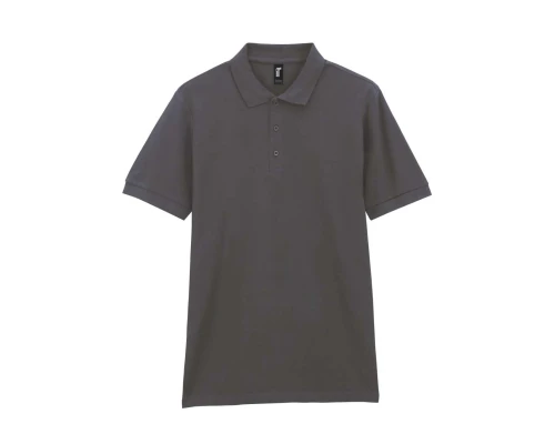 Футболка поло PREMIUM COTTON ADULT DOUBLE PIQUE, ГРАФИТОВЫЙ S