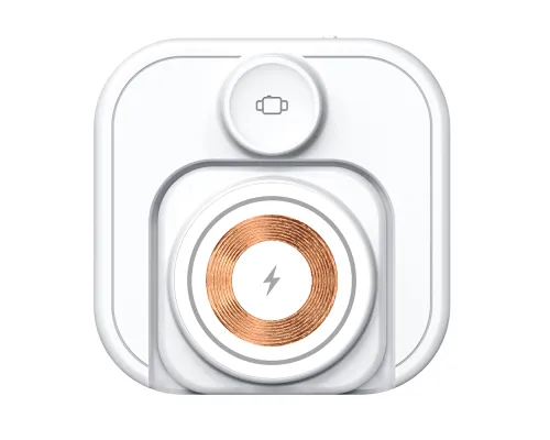 Беспроводная колонка Powerbox 5W с беспроводной зарядкой 15W,белый