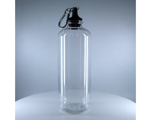 Бутылка пластиковая для воды Clipster, белый