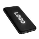 Внешний аккумулятор Kugo, 10000 mAh с подсветкой гравировки, черный